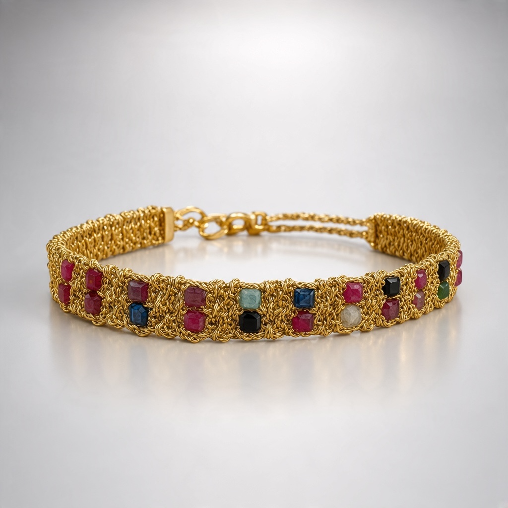 Sun Bracelet Multicolor Tourmaline
