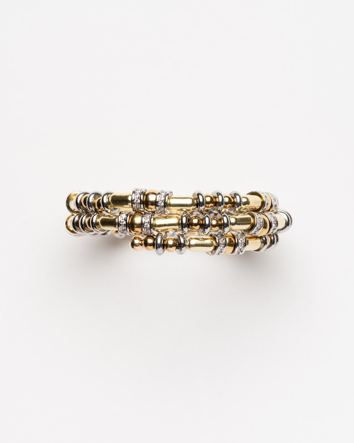 Disc Bracelet Gold & Silver – Sigal Paris