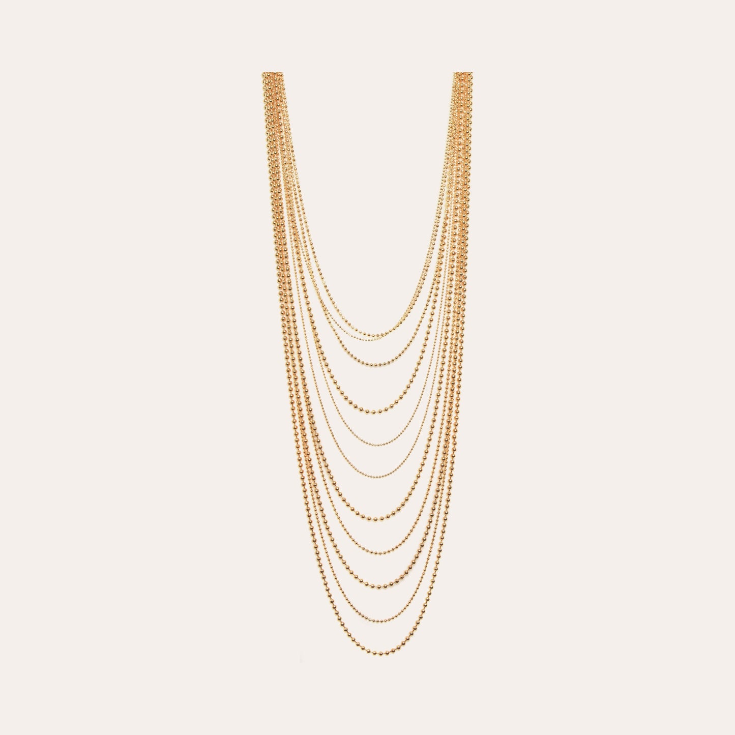 Romeo Long Necklace Gold