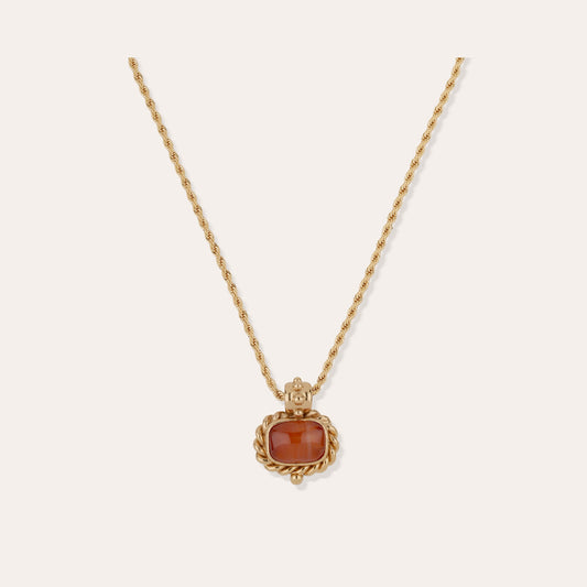 Amarante Necklace Cornaline
