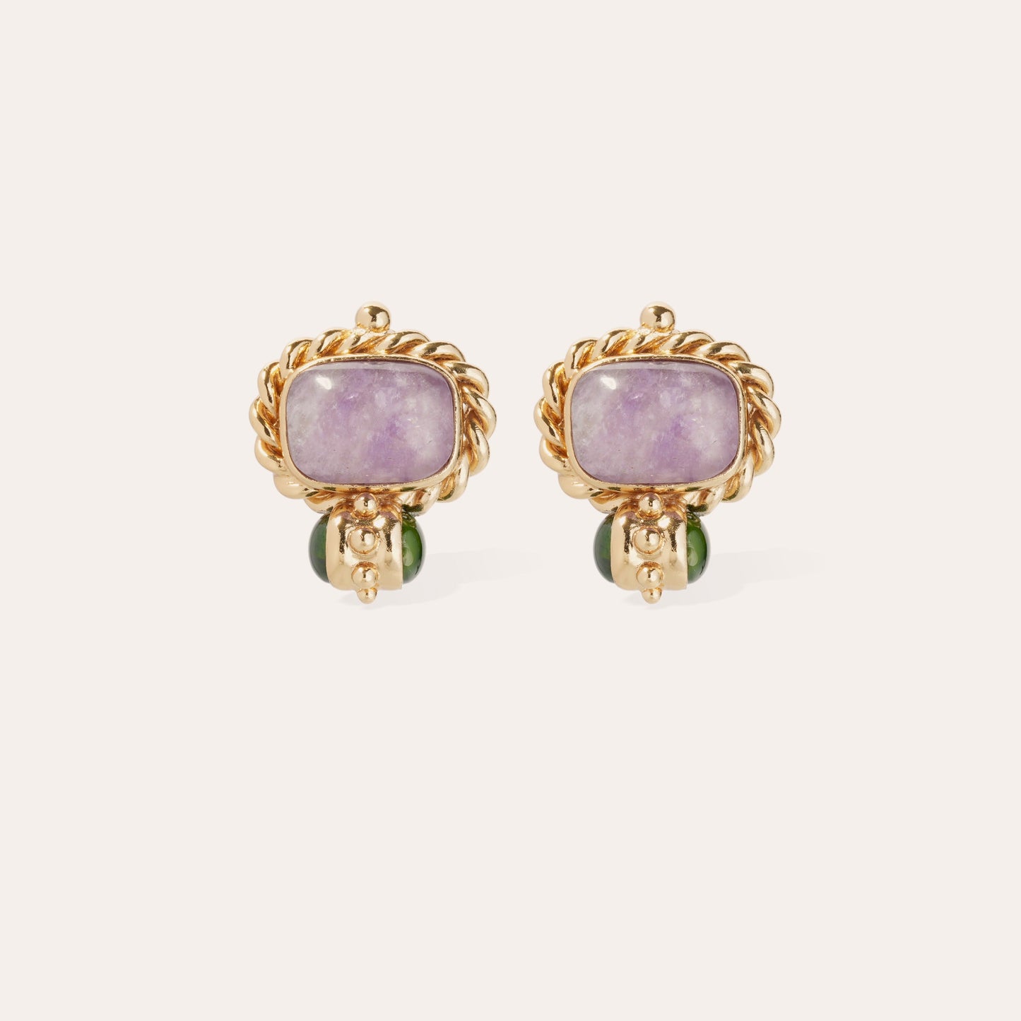 Amarante Amethist Earrings