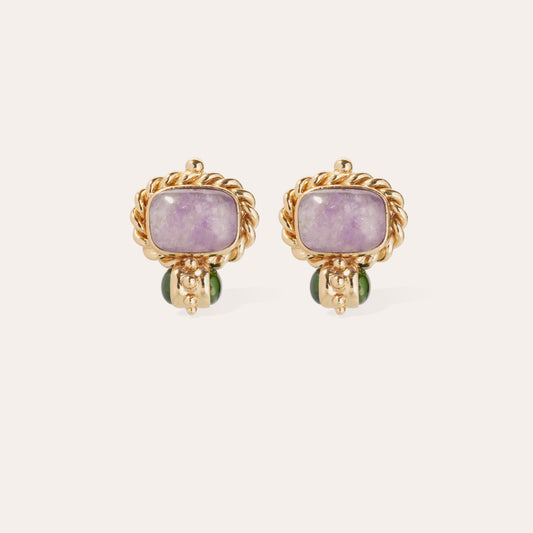 Amarante Amethist Earrings