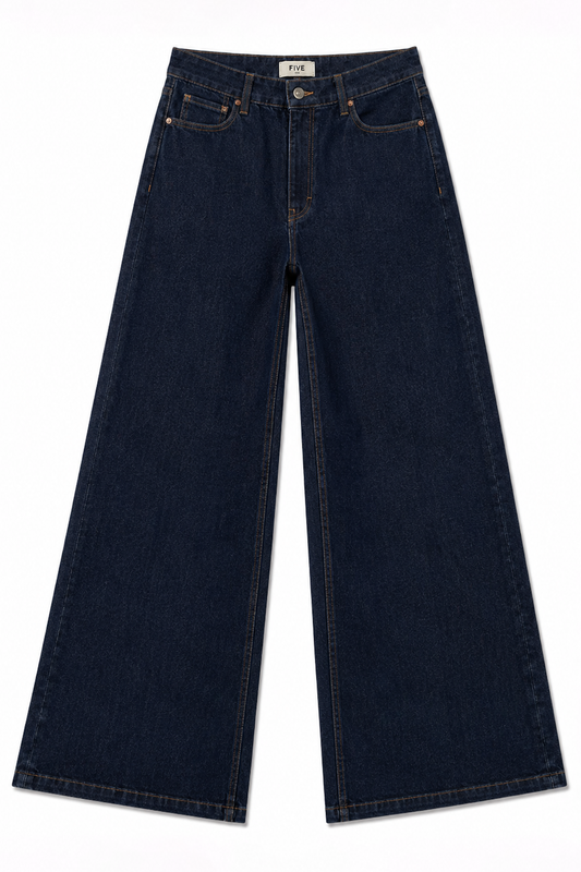 Jessy Wide-Leg Jeans Raw – FIVE Paris