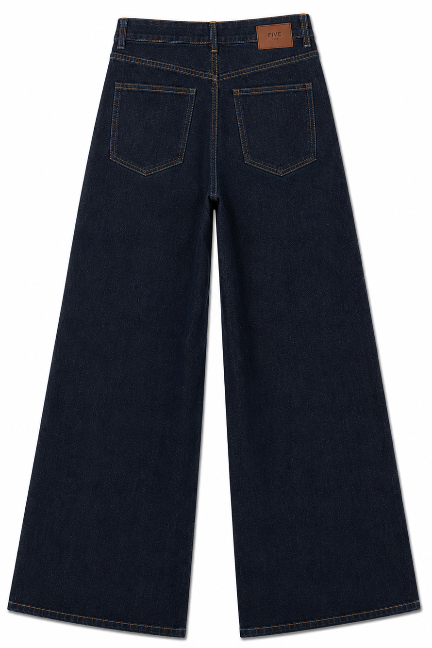 Jessy Wide-Leg Jeans Raw – FIVE Paris