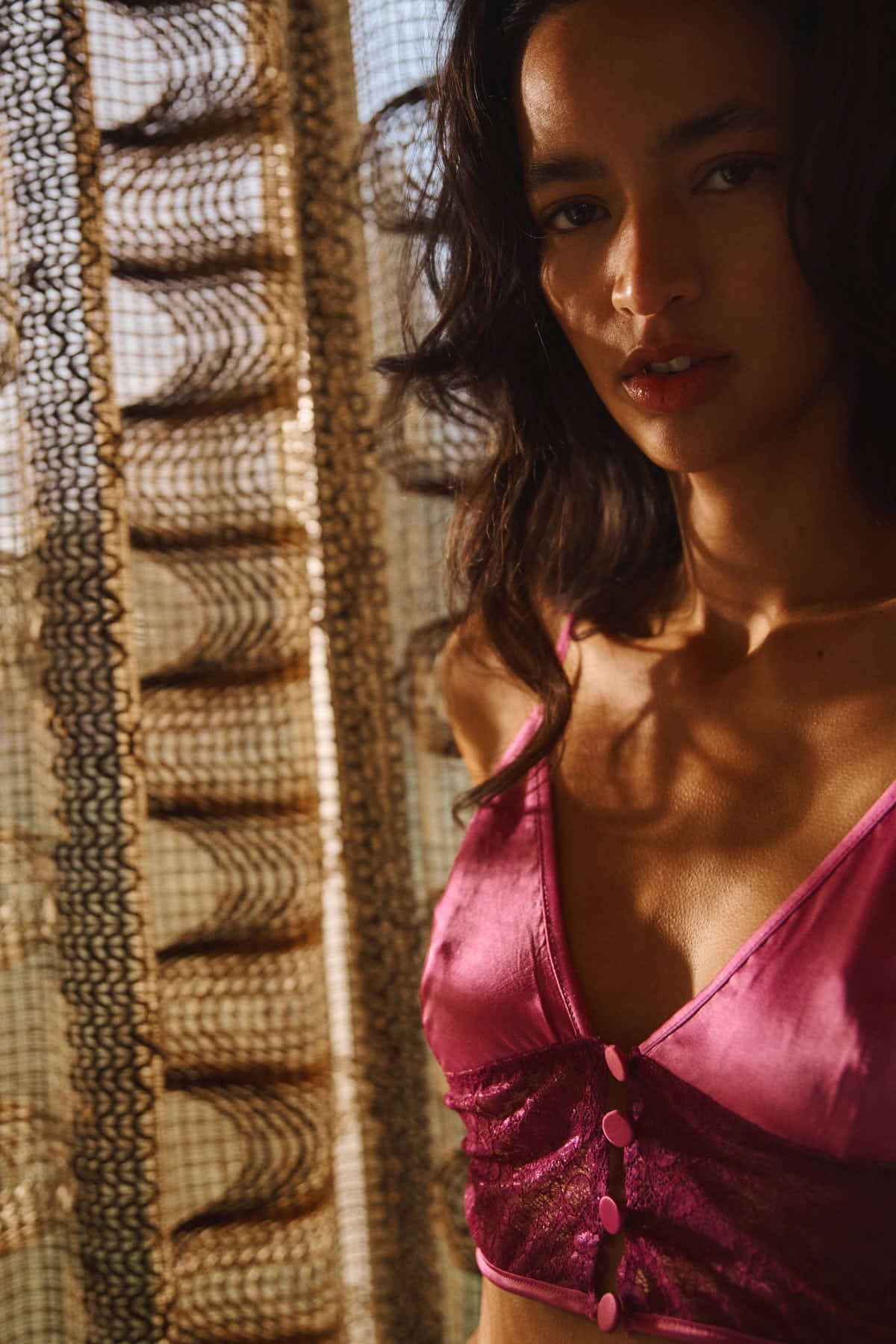 Rebecca Bustier Violette Lace – La Nouvelle