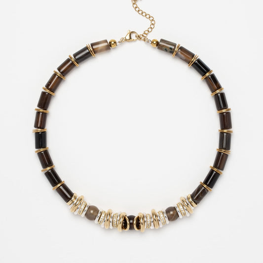 Nevada Necklace Camel – Sigal Paris