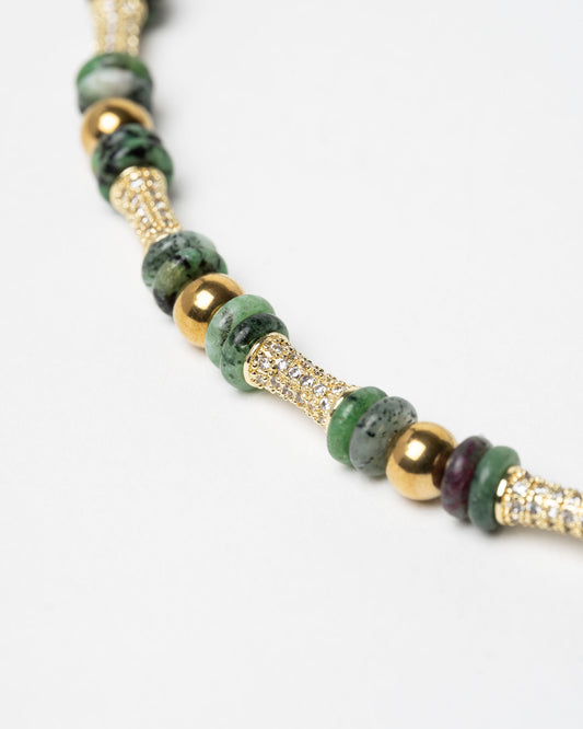 Dakota Necklace Green – Sigal Paris