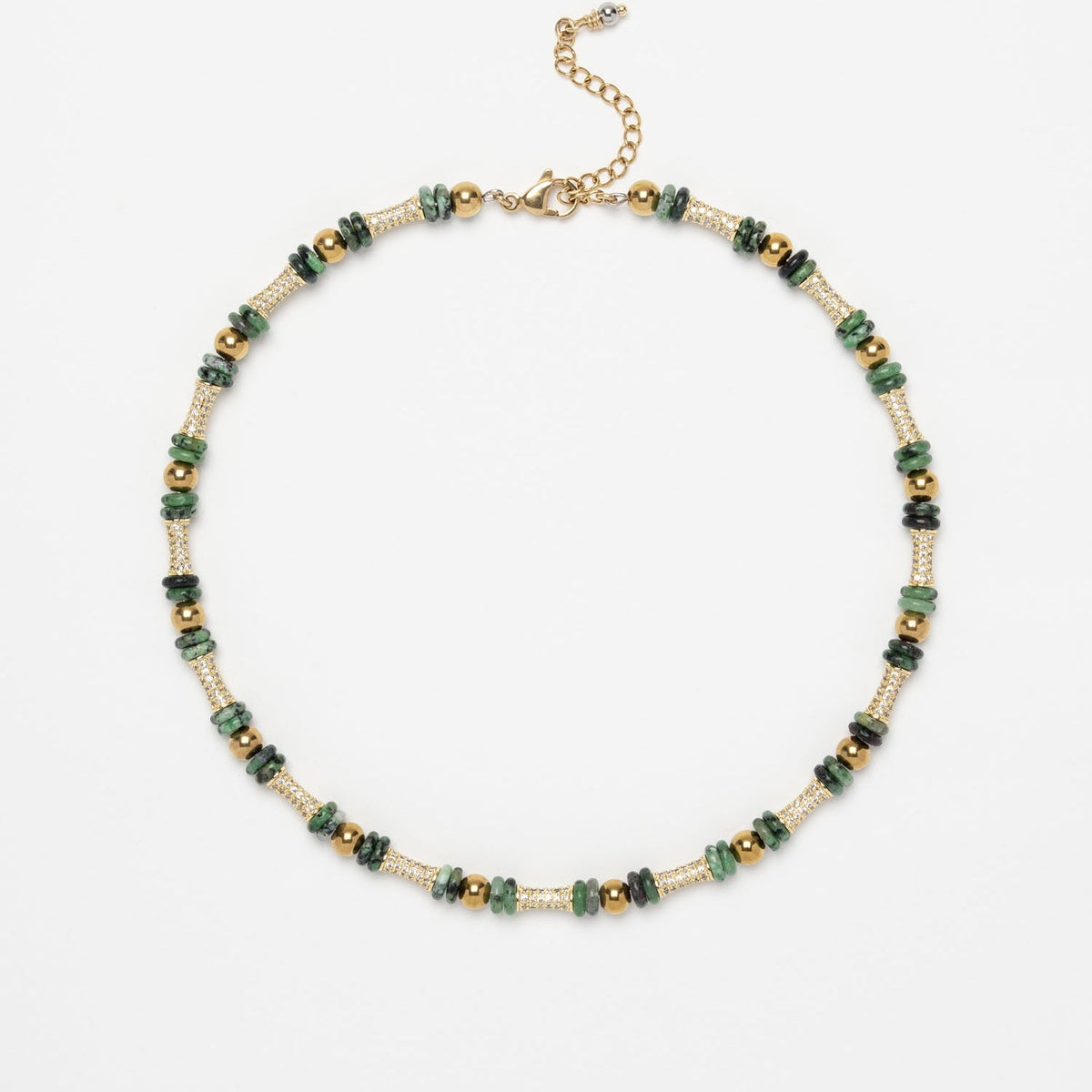 Dakota Necklace Green – Sigal Paris