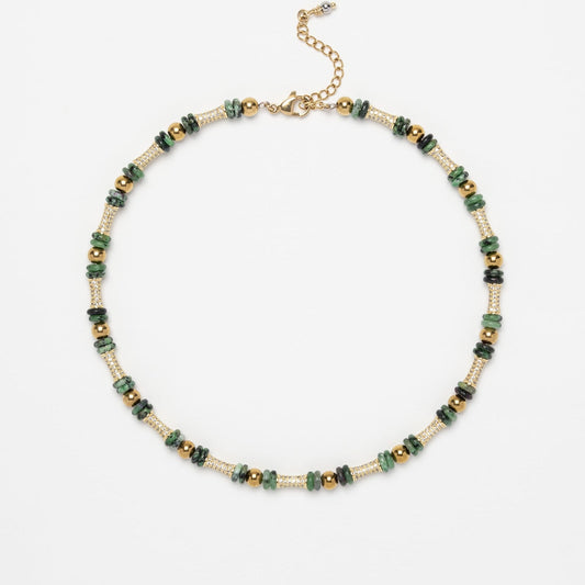 Dakota Necklace Green – Sigal Paris