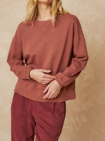 LARA SWEATSHIRT RUST