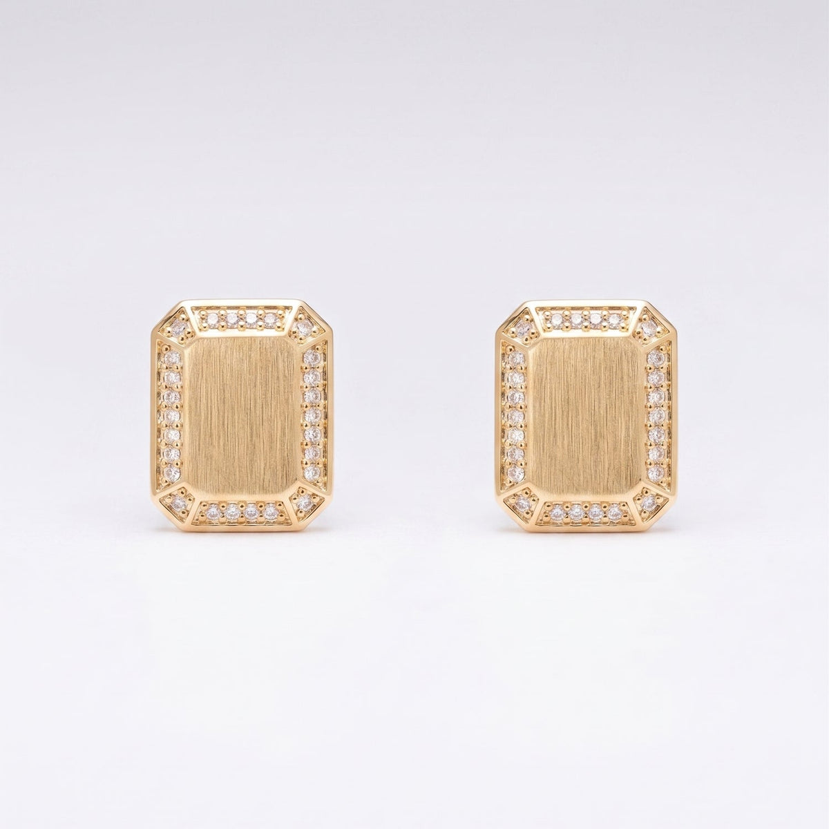 Aura Earrings Gold – Sigal Paris