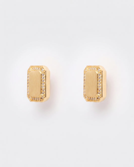 Aura Earrings Gold – Sigal Paris