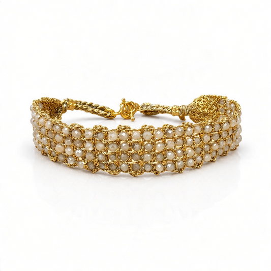 Jaipur Mystic Moonstone Bracelet