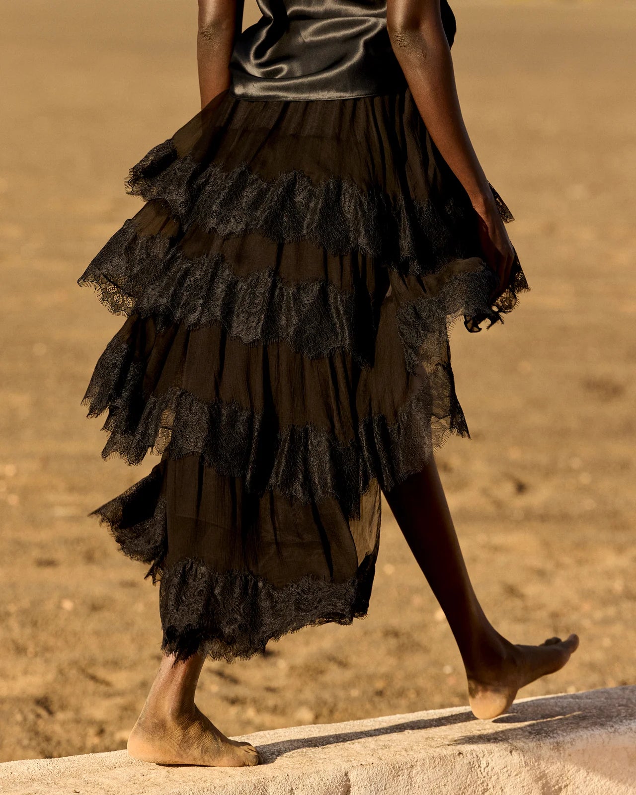 Dana Skirt Charcoal
