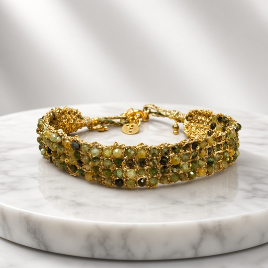 Jaipur Peridot Bracelet