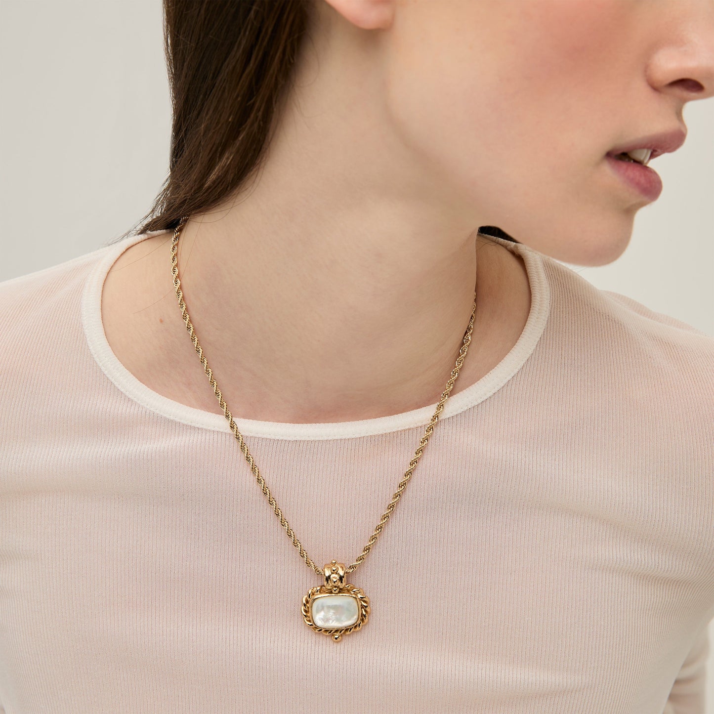Amarante Necklace Pearl
