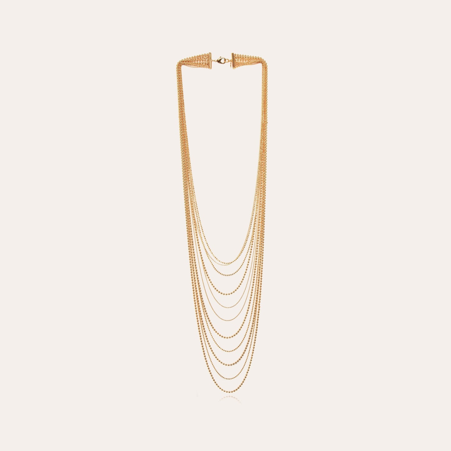 Romeo Long Necklace Gold