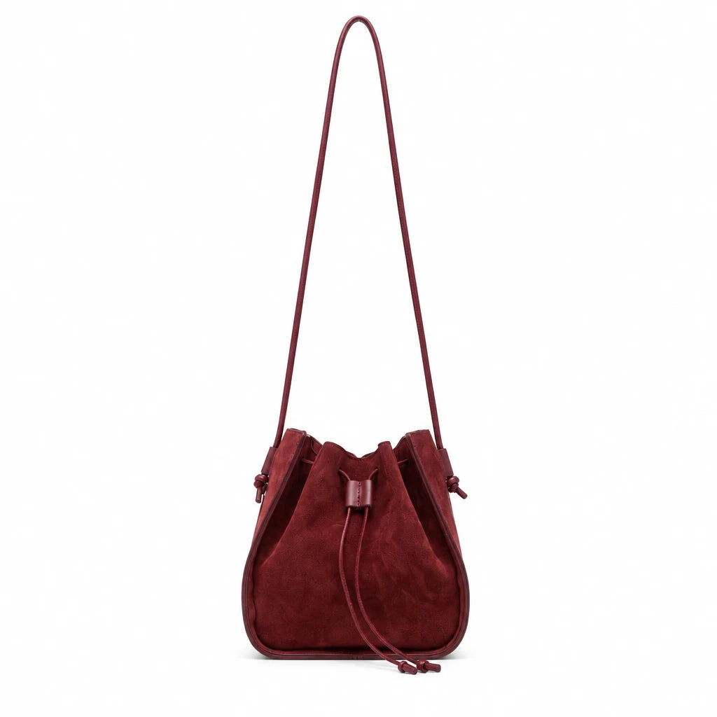 Suede Bucket Bag 15232 Rust – Forte Forte