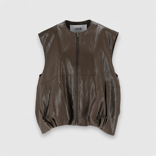 Rhum Vest Light Brown