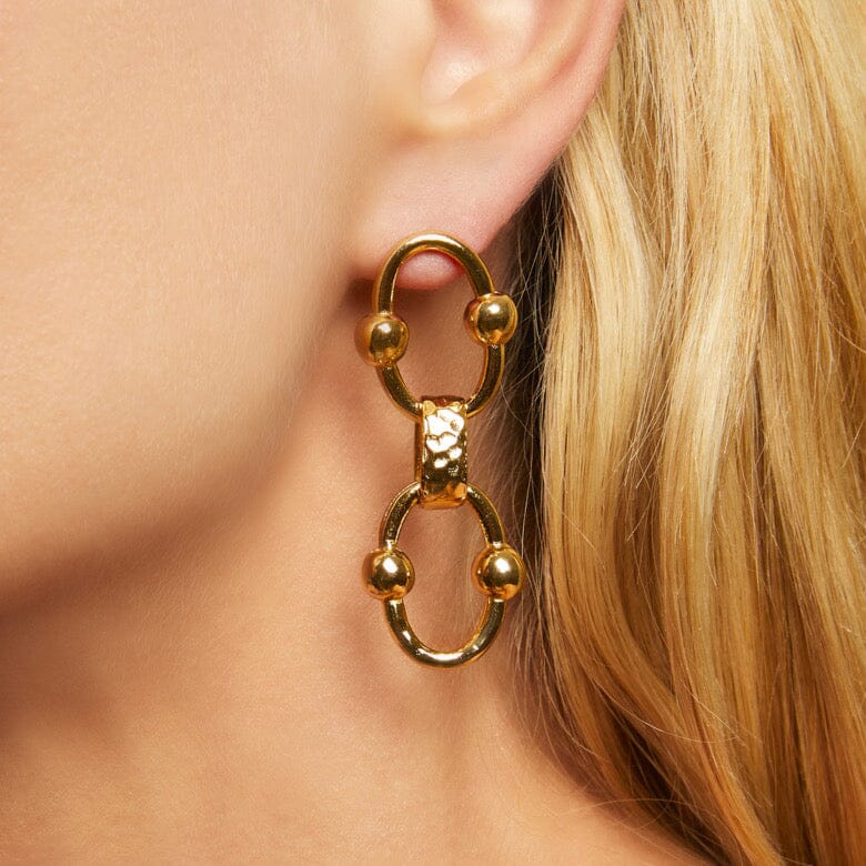 RIVAGE EARRINGS GOLD