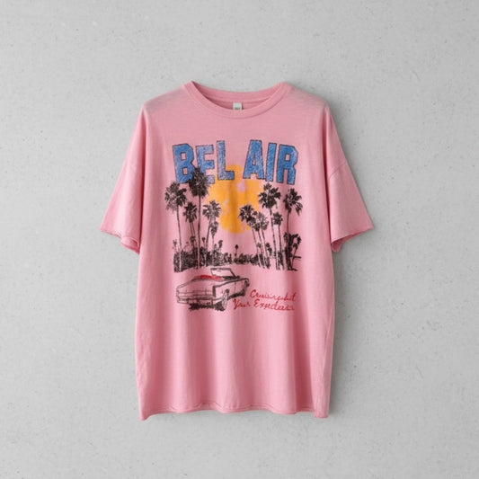 Bel Air T-Shirt Pink