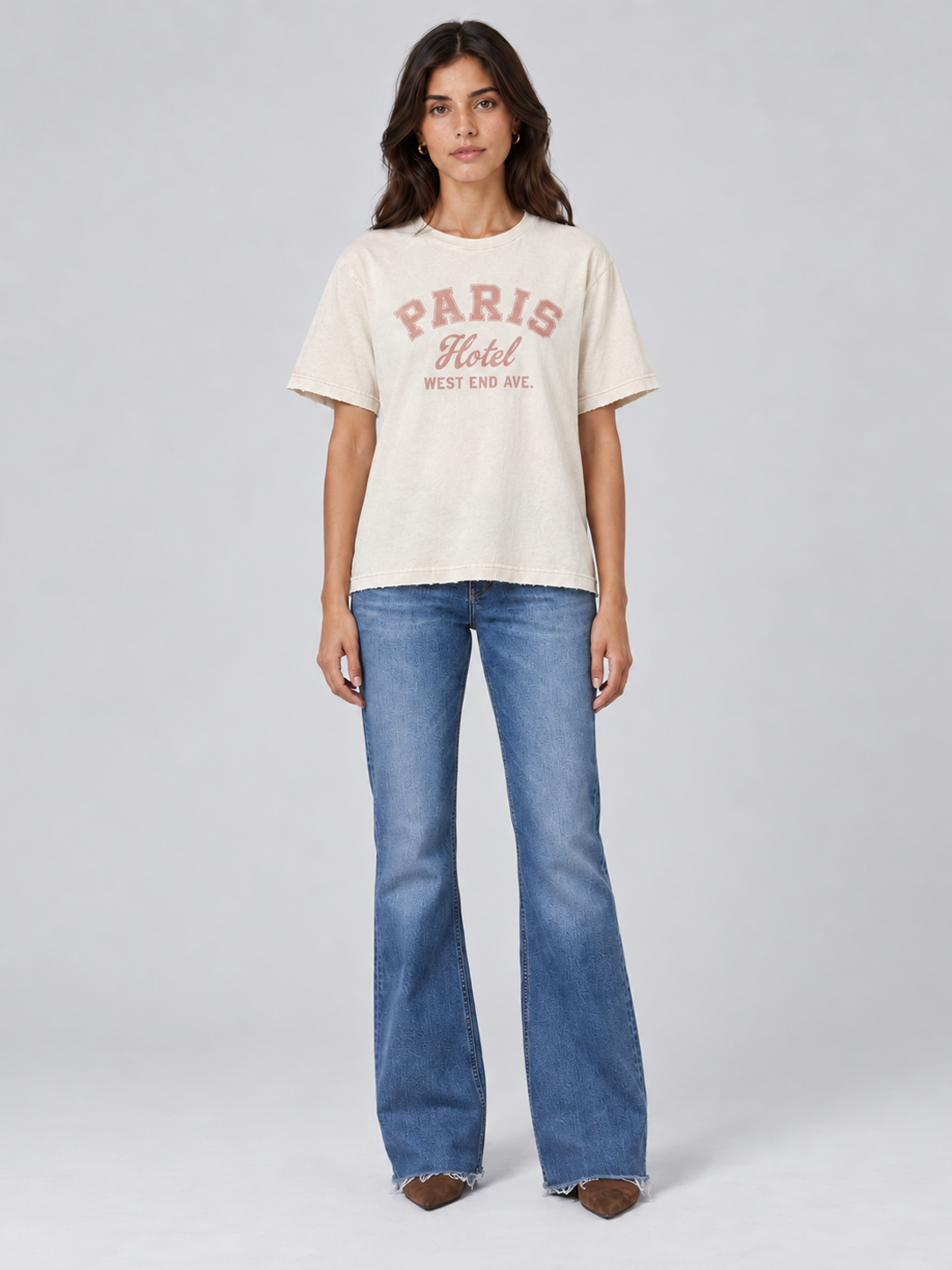 Paris Hotel T-Shirt Vanilla