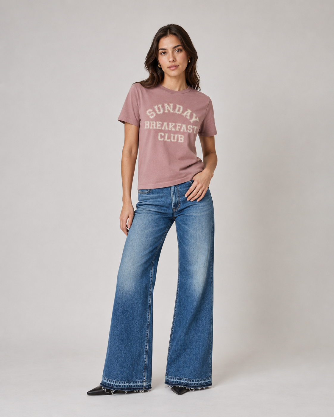 Sunday Breakfast Break T-Shirt Lotus
