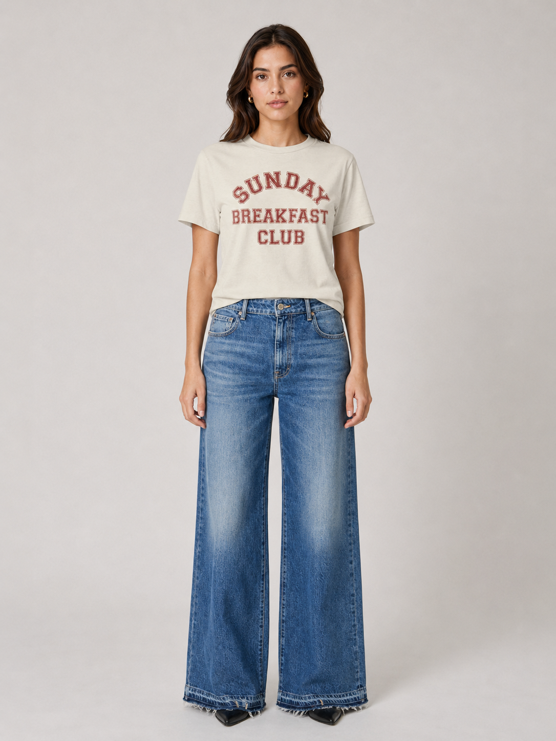 Sunday Breakfast Break T-Shirt Vanilla