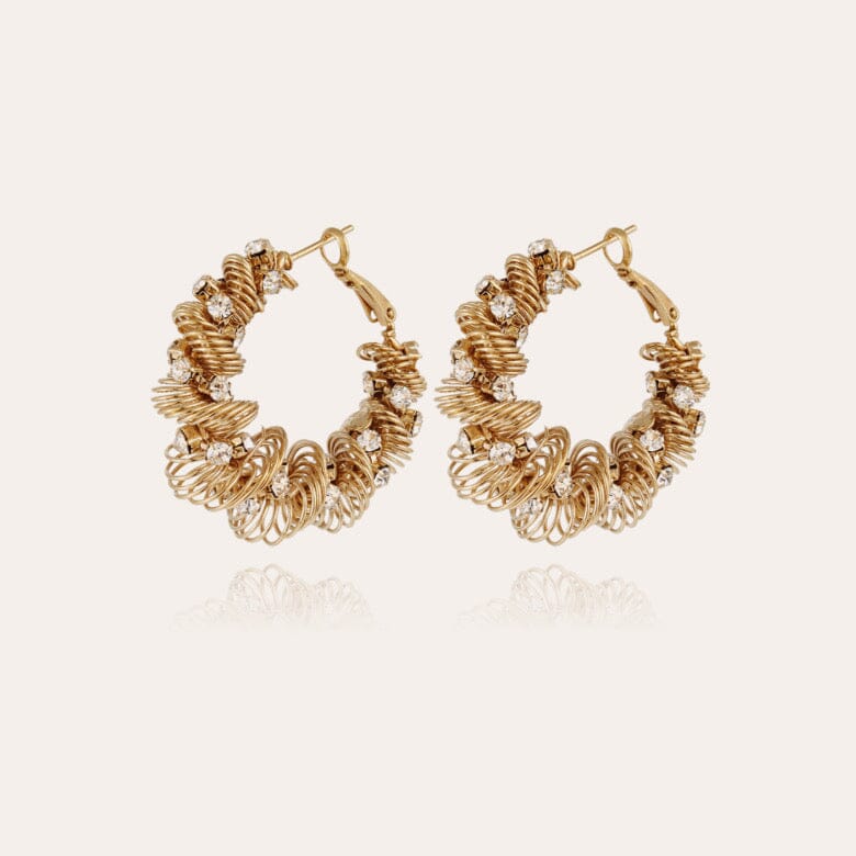 TOURBILLON EARRINGS GOLD