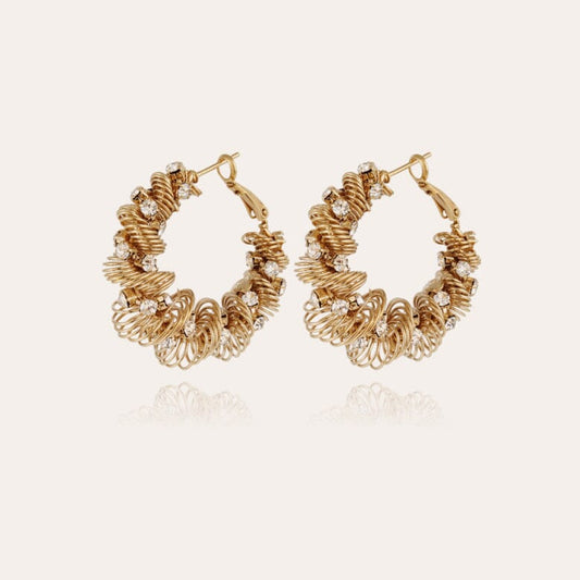 TOURBILLON EARRINGS GOLD