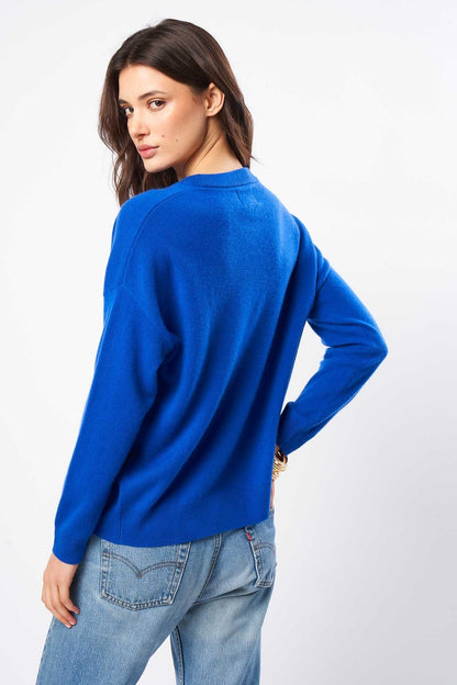 MAPOUPETTE CASHMERE SWEATER BLUE