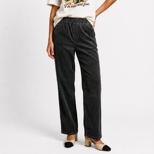 Paule Straight Pants Cocoa – FIVE Paris