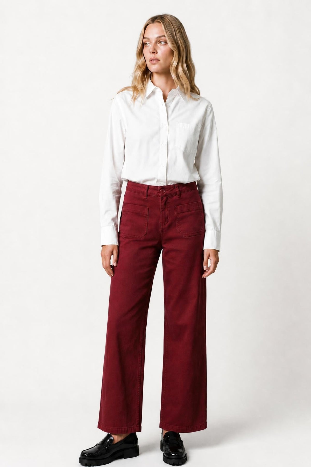 Lucia Pants – also available in Berry