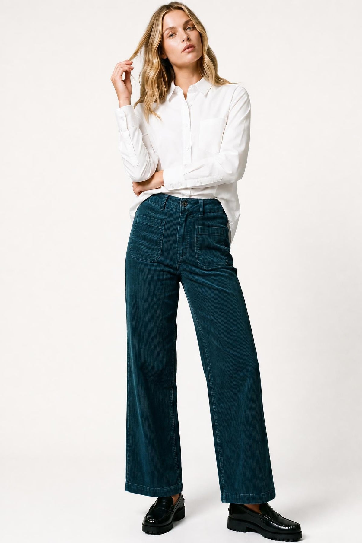 Lucia Corduroy Pants – also available in Evergreen