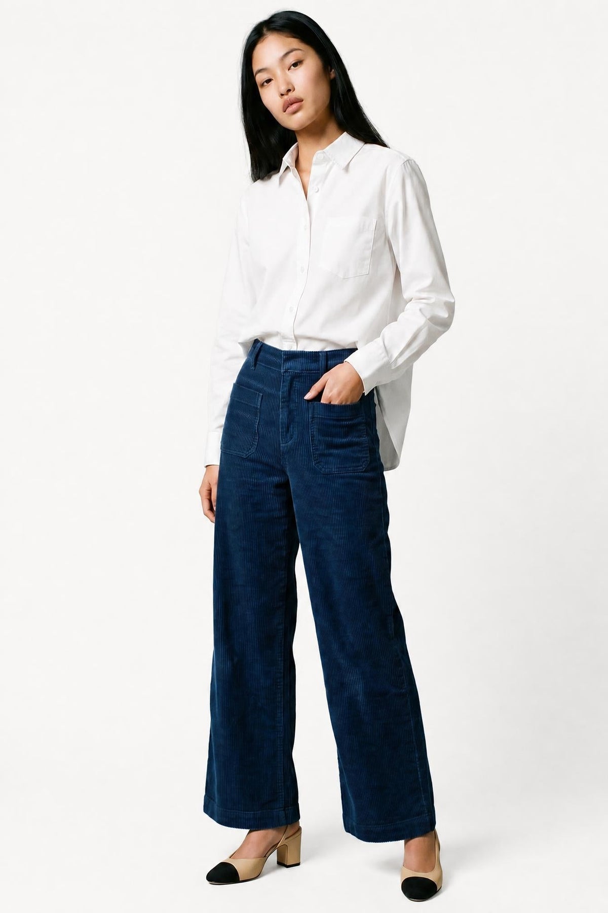 Lucia Corduroy Pants – also available in Navy