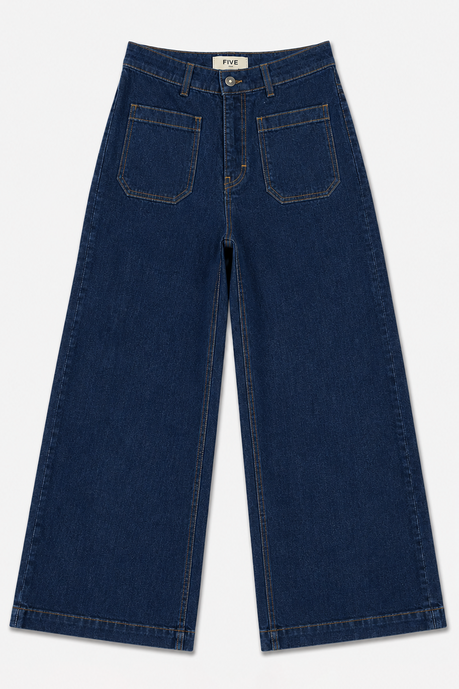 Lucia Cropped Jeans Raw – FIVE Paris
