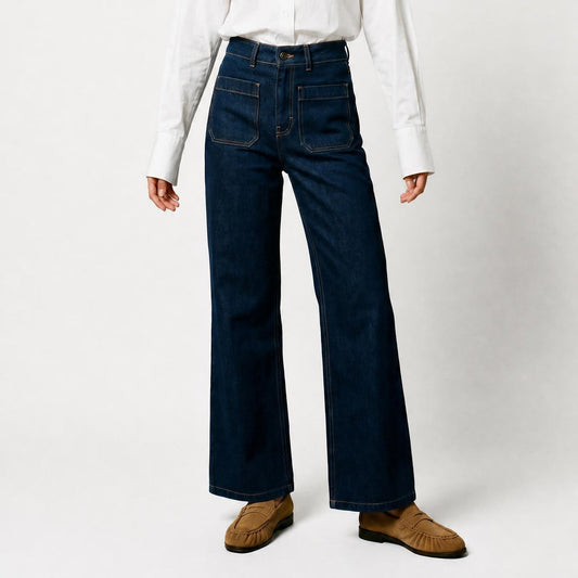 Lucia Cropped Jeans Raw – FIVE Paris