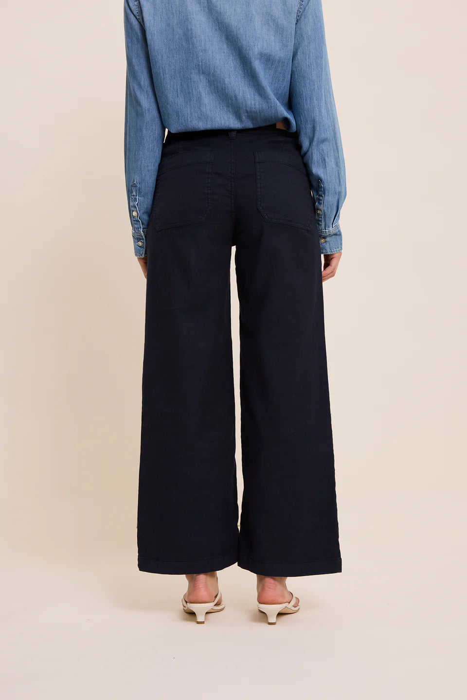 LUCIA PANTS NAVY BLUE