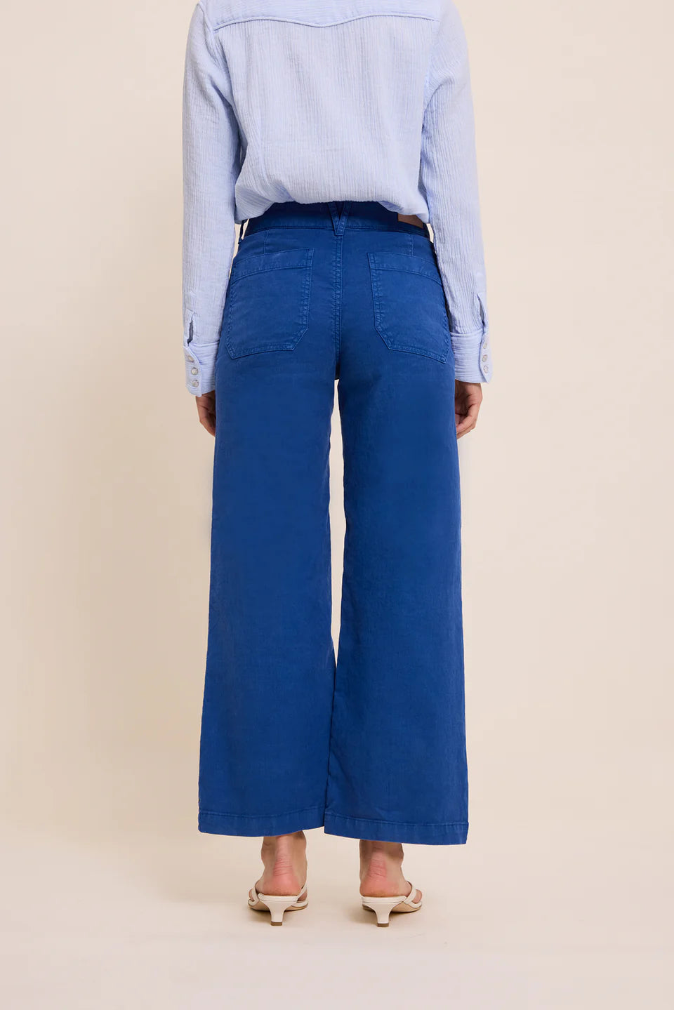 LUCIA PANTS WAVE BLUE
