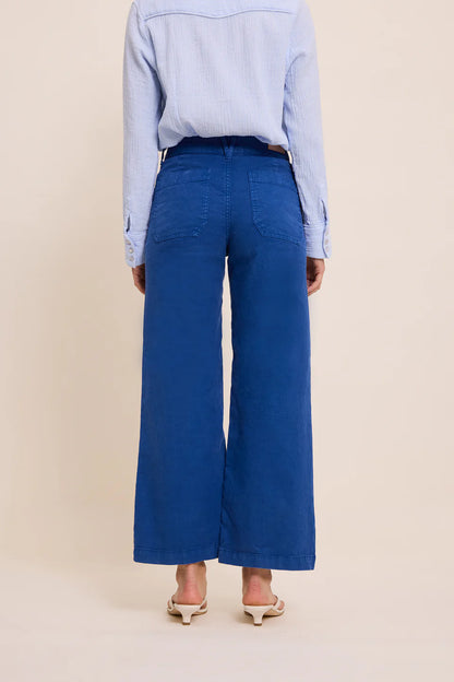 LUCIA PANTS WAVE BLUE