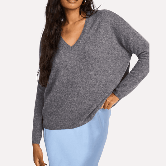 MONJACKOE CASHMERE SWEATER GREY