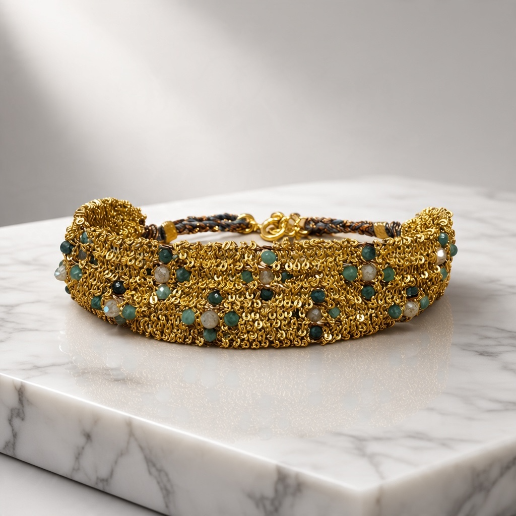 Star Blue Tourmaline Bracelet