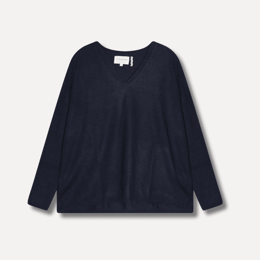 MONJACKOE CASHMERE SWEATER NAVY