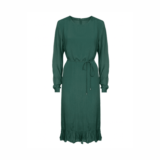 ROMPOM GREEN DRESS