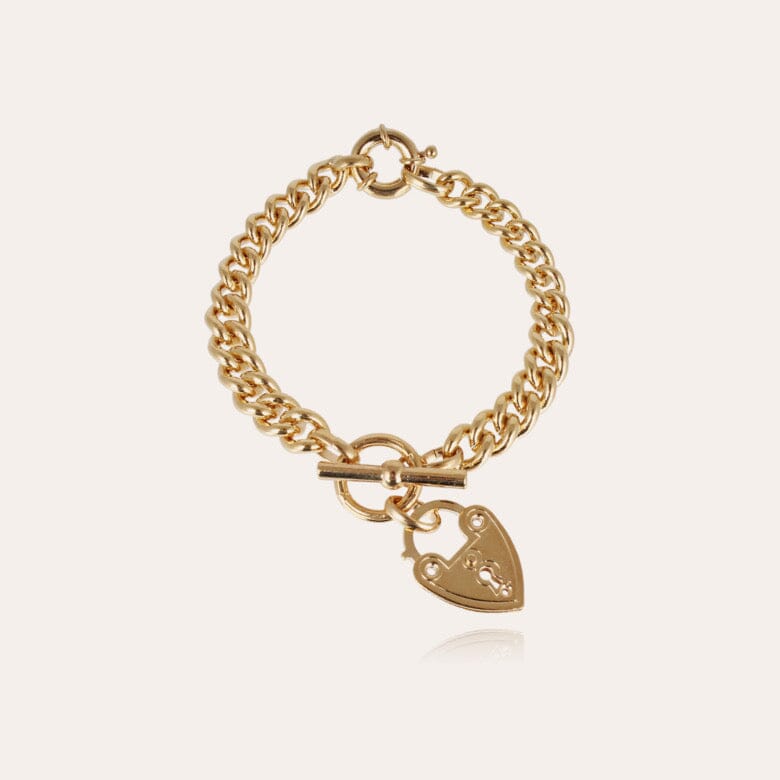 LOCKED BRACELET GOLD