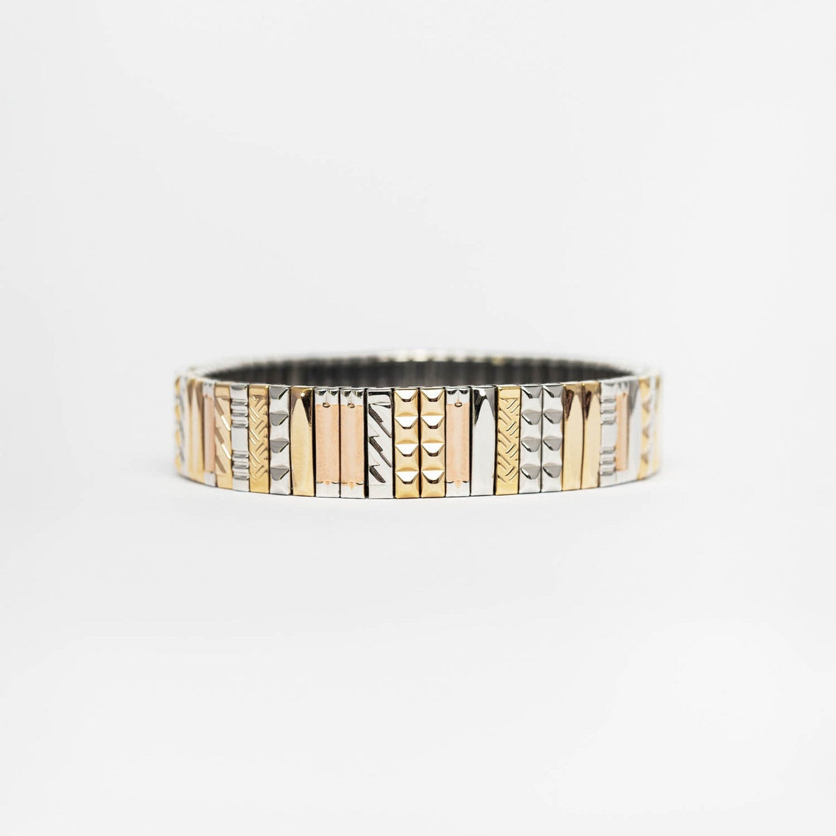 SIG 12 Mix Bracelet Gold & Silver – Sigal Paris