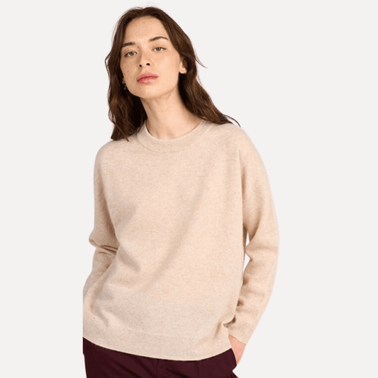 MAPOUPETTE CASHMERE SWEATER BEIGE