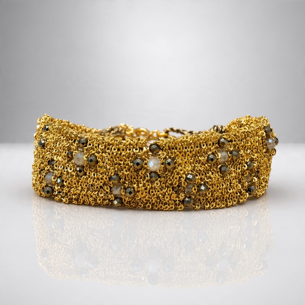 Star Pyrite Bracelet