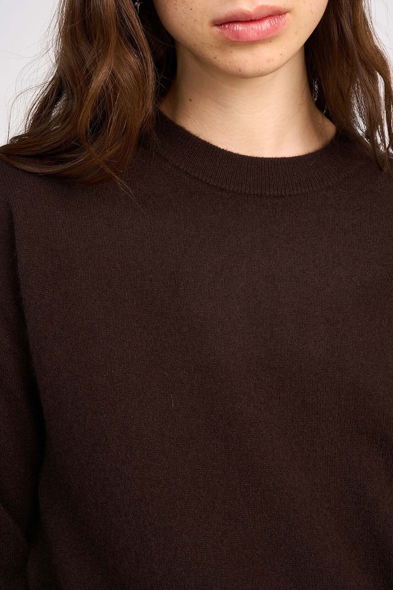 MAPOUPETTE CASHMERE SWEATER CHOCO