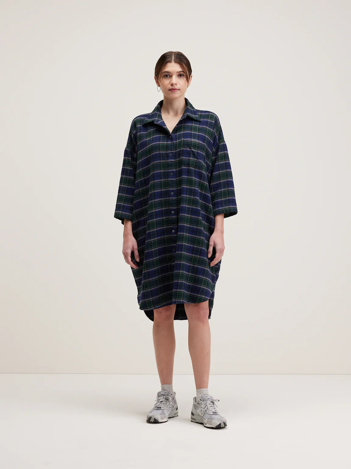 GLADYS SHIRT DRESS